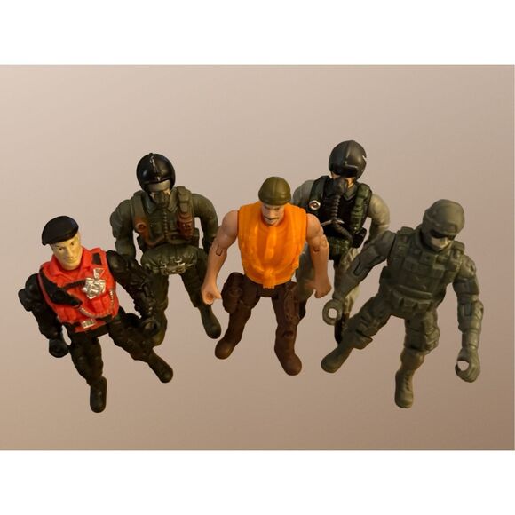 Chap Mei Soldier Military True Heros Action Figures 3 3/4” A9 - Picture 7 of 7